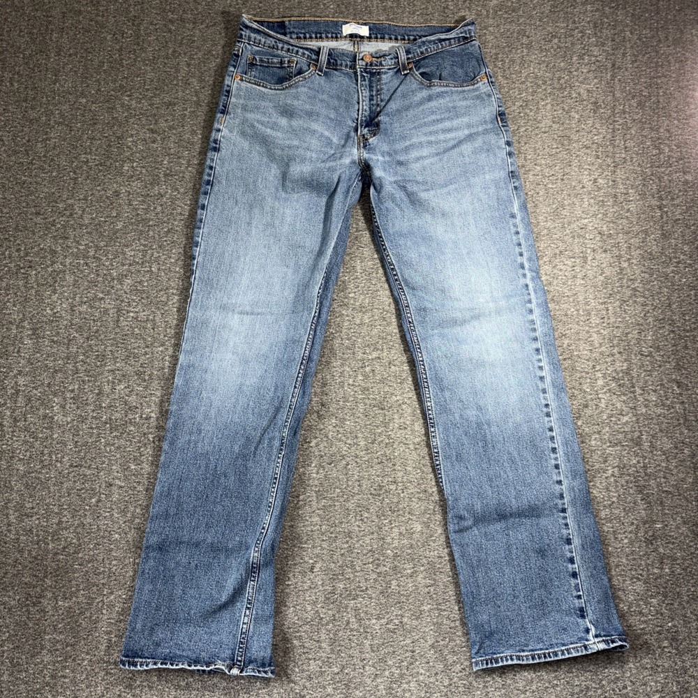 Levi's Denizen Jeans Men's Blue 285 Relaxed Fit Straight Leg 32x31 Tag Removed